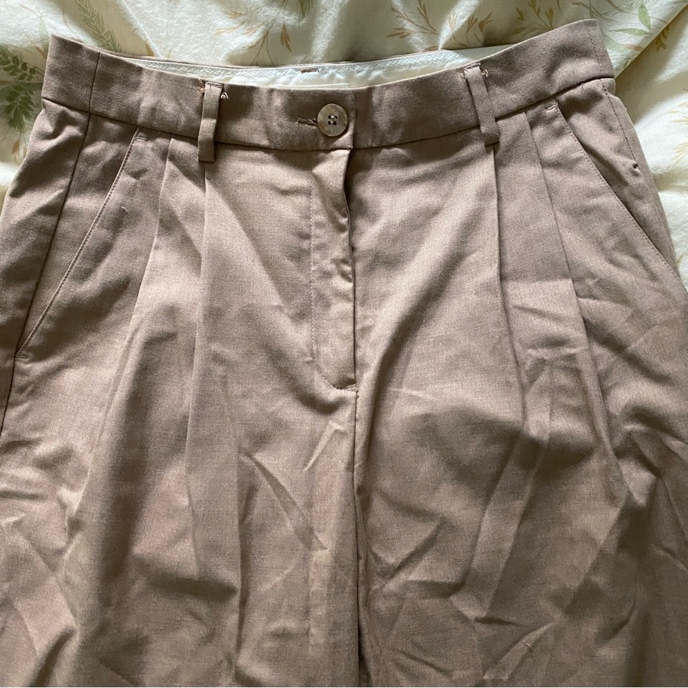 Pleated Trousers
